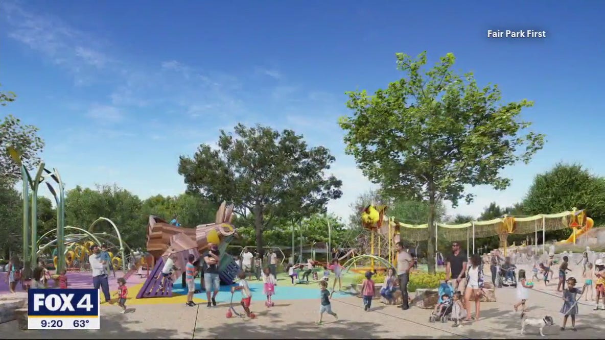 Updated plans for new park at Fair Park revealed